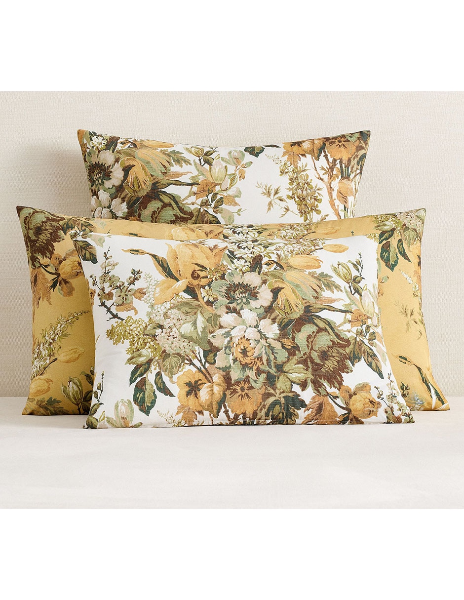 Funda almohada linden floral
