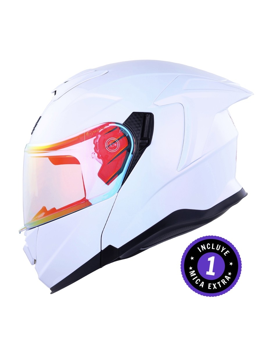 Casco abatible para motocicleta urbana unisex 4
