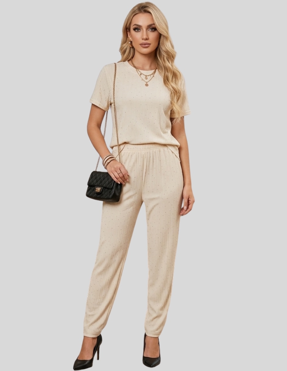 Conjunto de 2 piezas casual conjunto de mujer 2 piezas para mujer 7