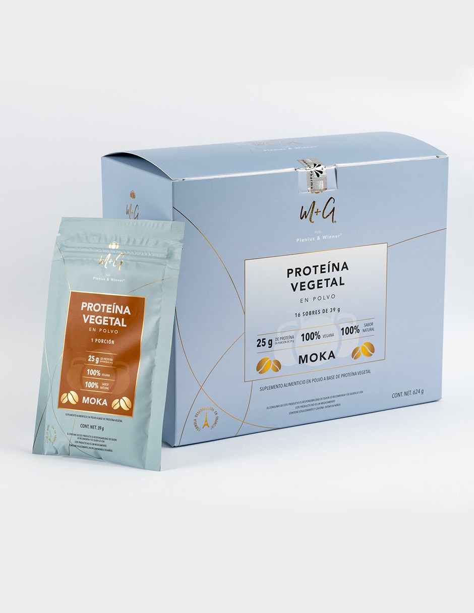 Proteína Vegetal Sabor MOKA con Proteína de chícharo sabor Moka de