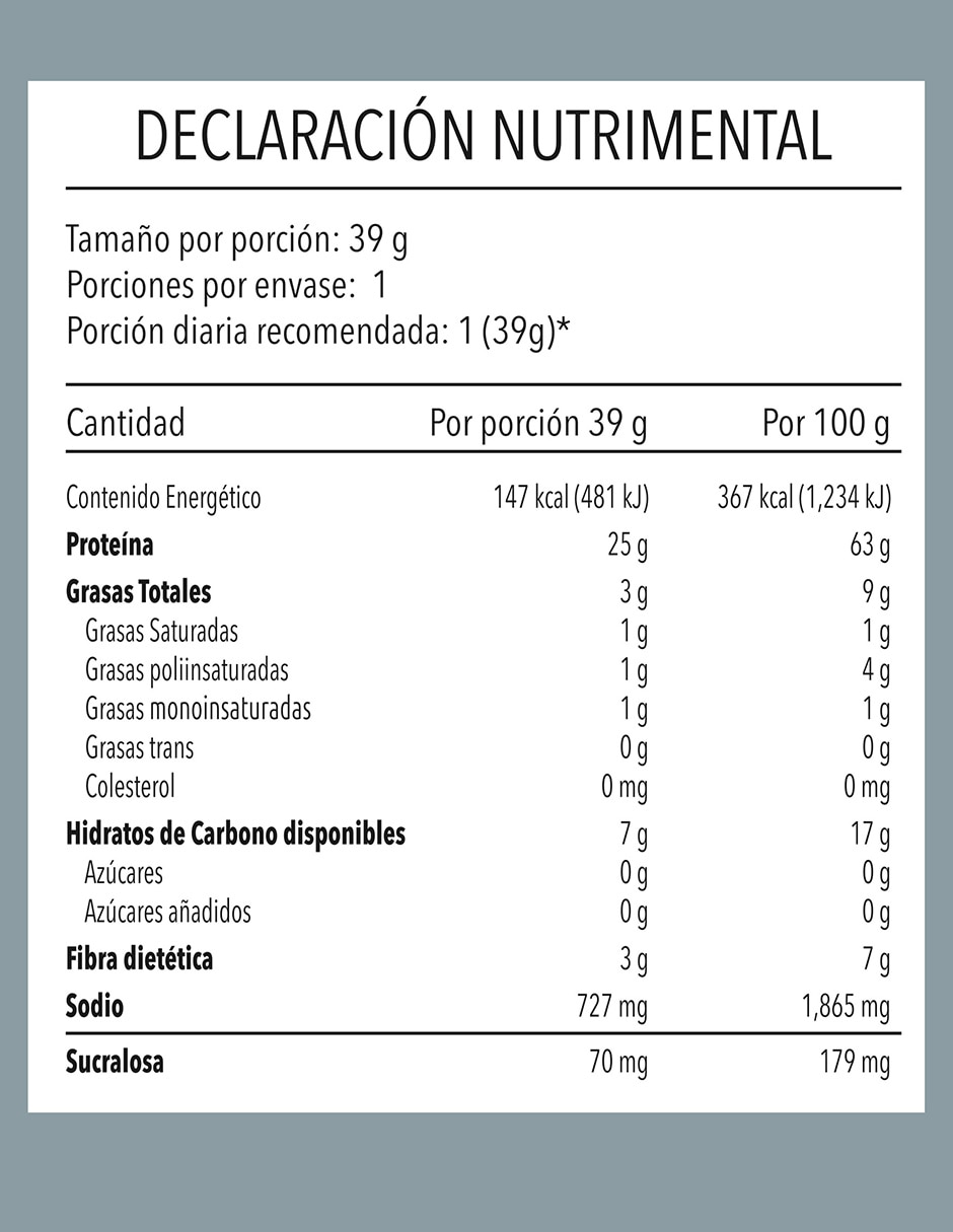 Proteína vegetal Plenius&Winner con chícharo sabor moka de 624 g
