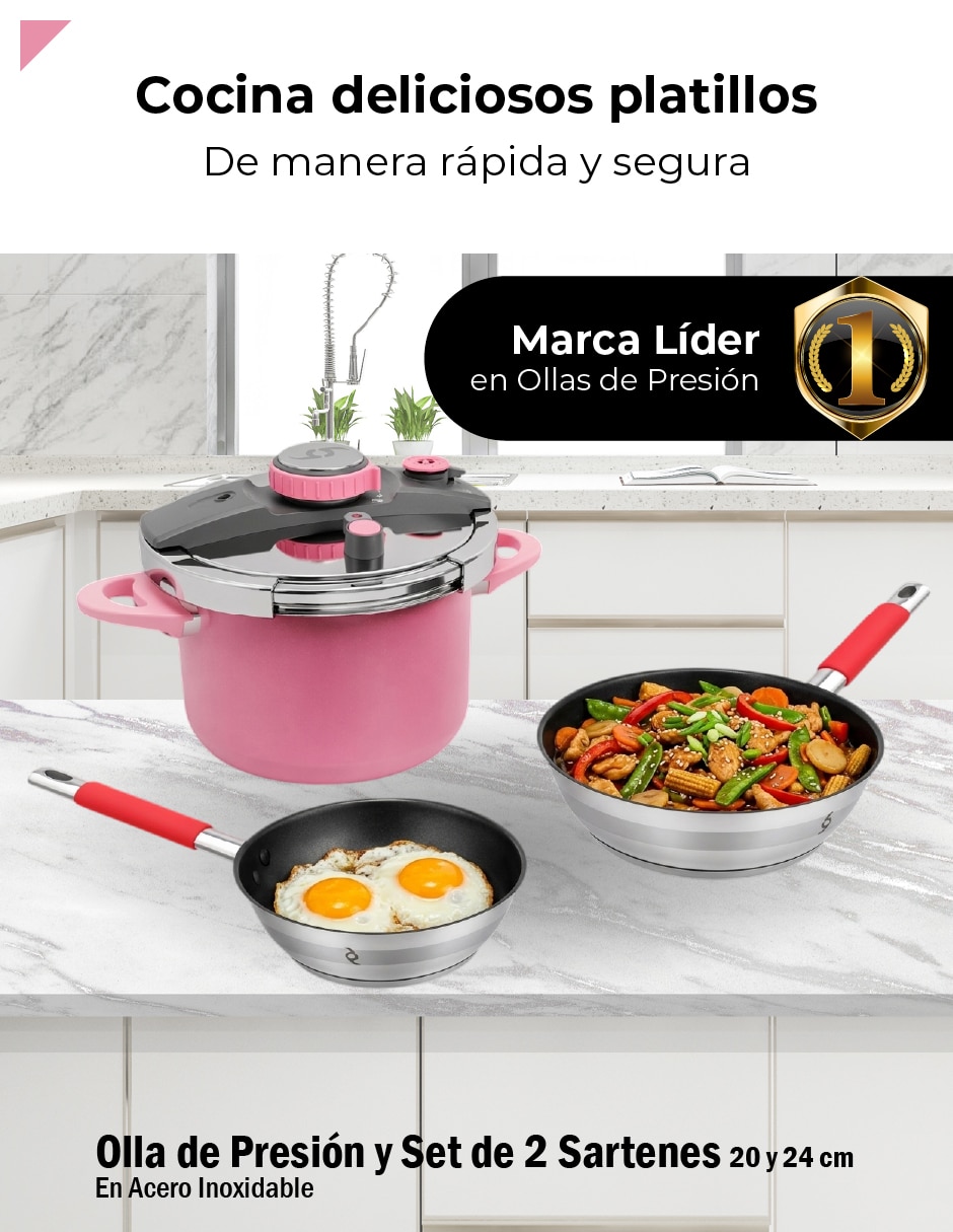 Set olla de presión 5