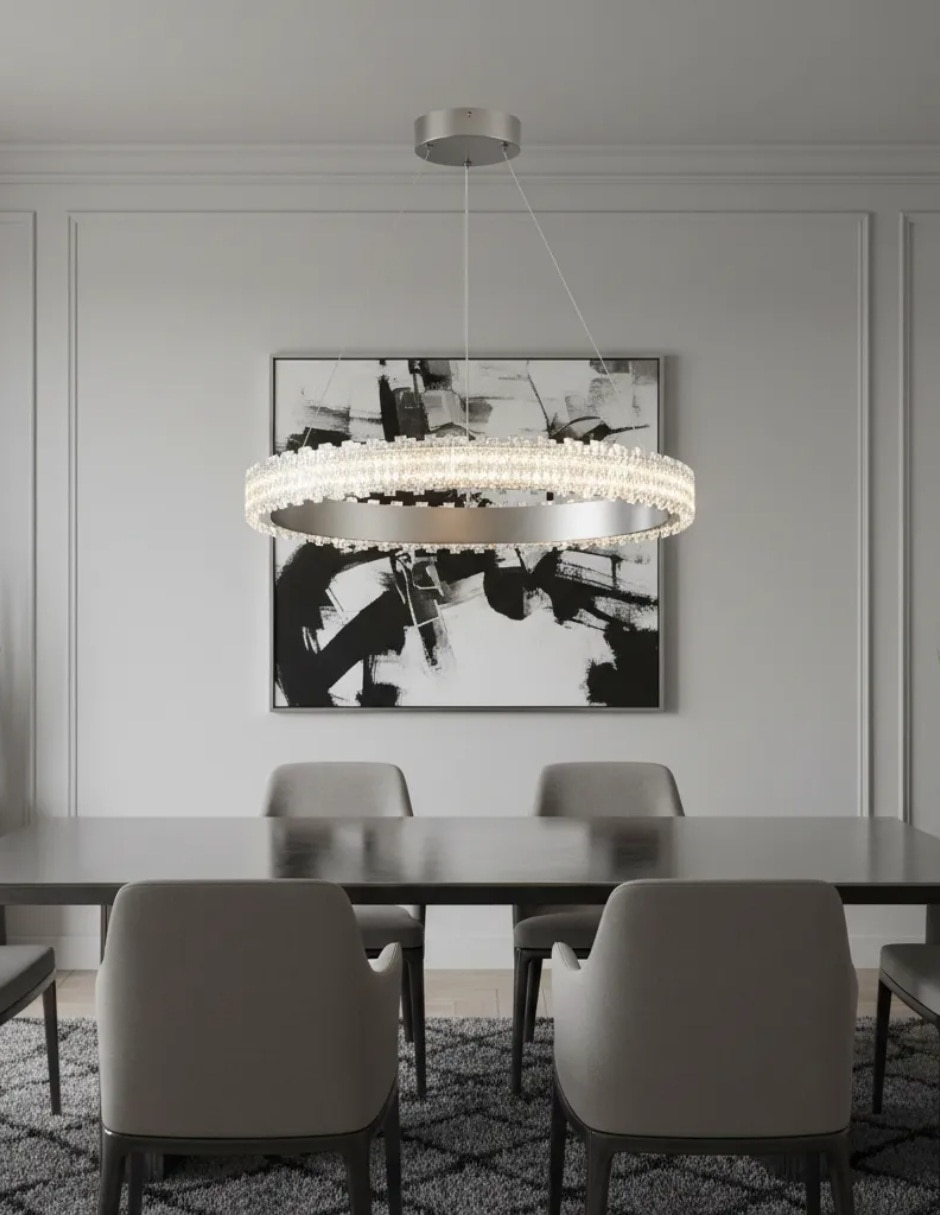 Lámpara colgante Cityluz led Contemporánea