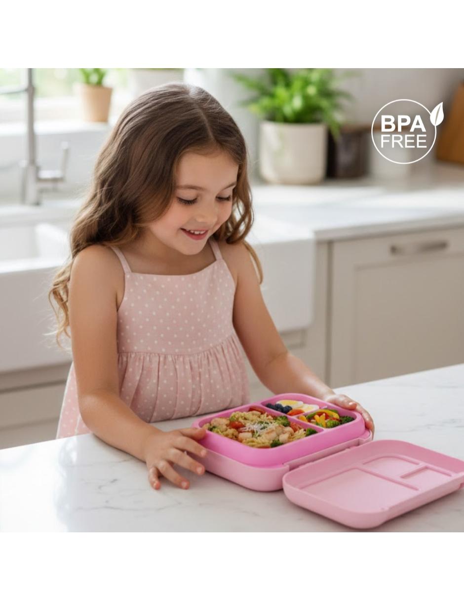 Lonchera Bento con estampado 5