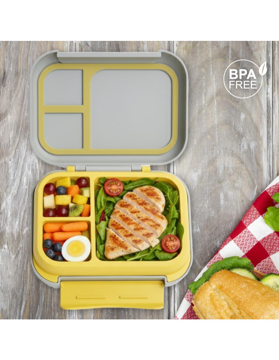 Lonchera Happy Life Bento con estampado