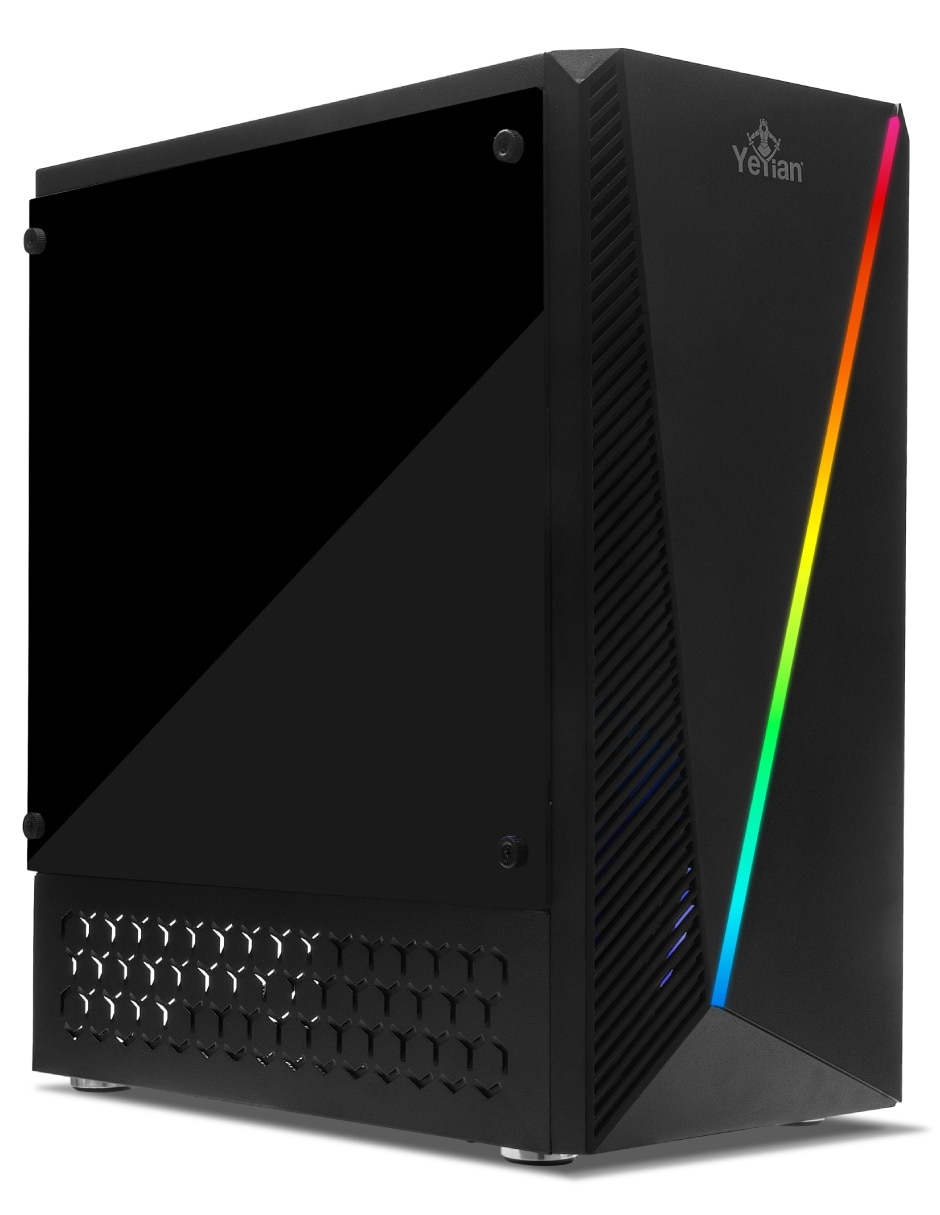 Computadora gamer Crescent YPA-CM56GTB-251M AMD Ryzen 5 AMD Radeon 16 GB RAM 1 TB HDD 256 GB SSD 2