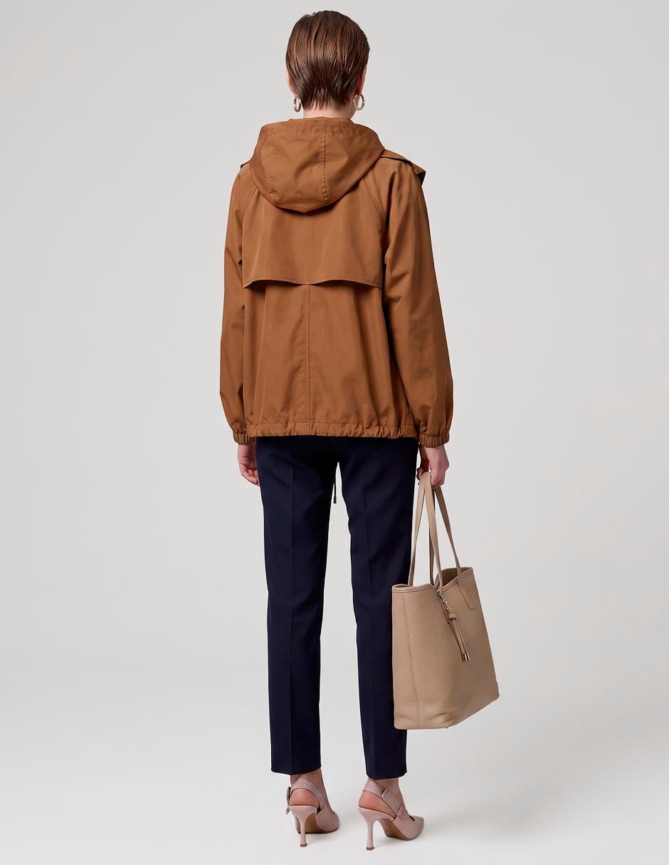 Chamarra casual impermeable para mujer 2