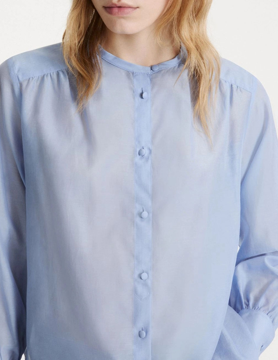 Blusa manga larga para mujer 4