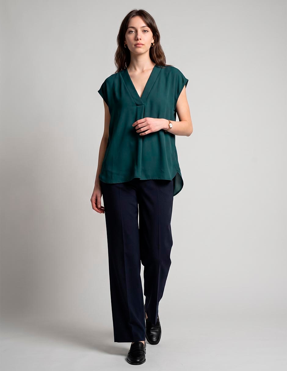 Blusa manga corta para mujer Blusa manga corta para mujer