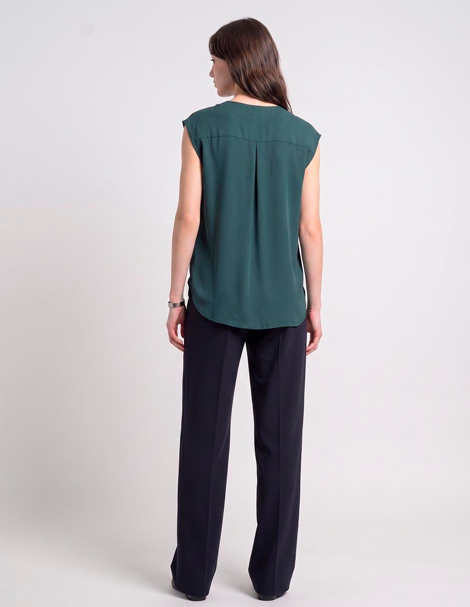 Blusa manga corta para mujer 2