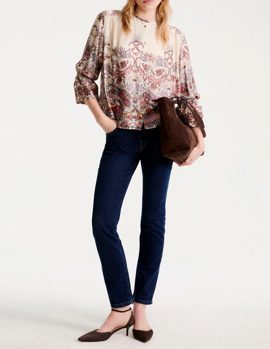 Blusa manga 3/4 para mujer 2