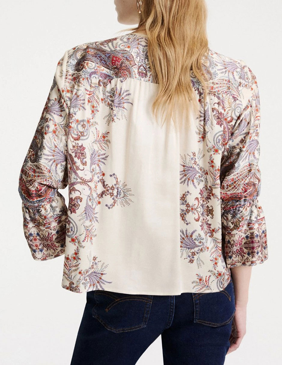 Blusa manga 3/4 para mujer 3