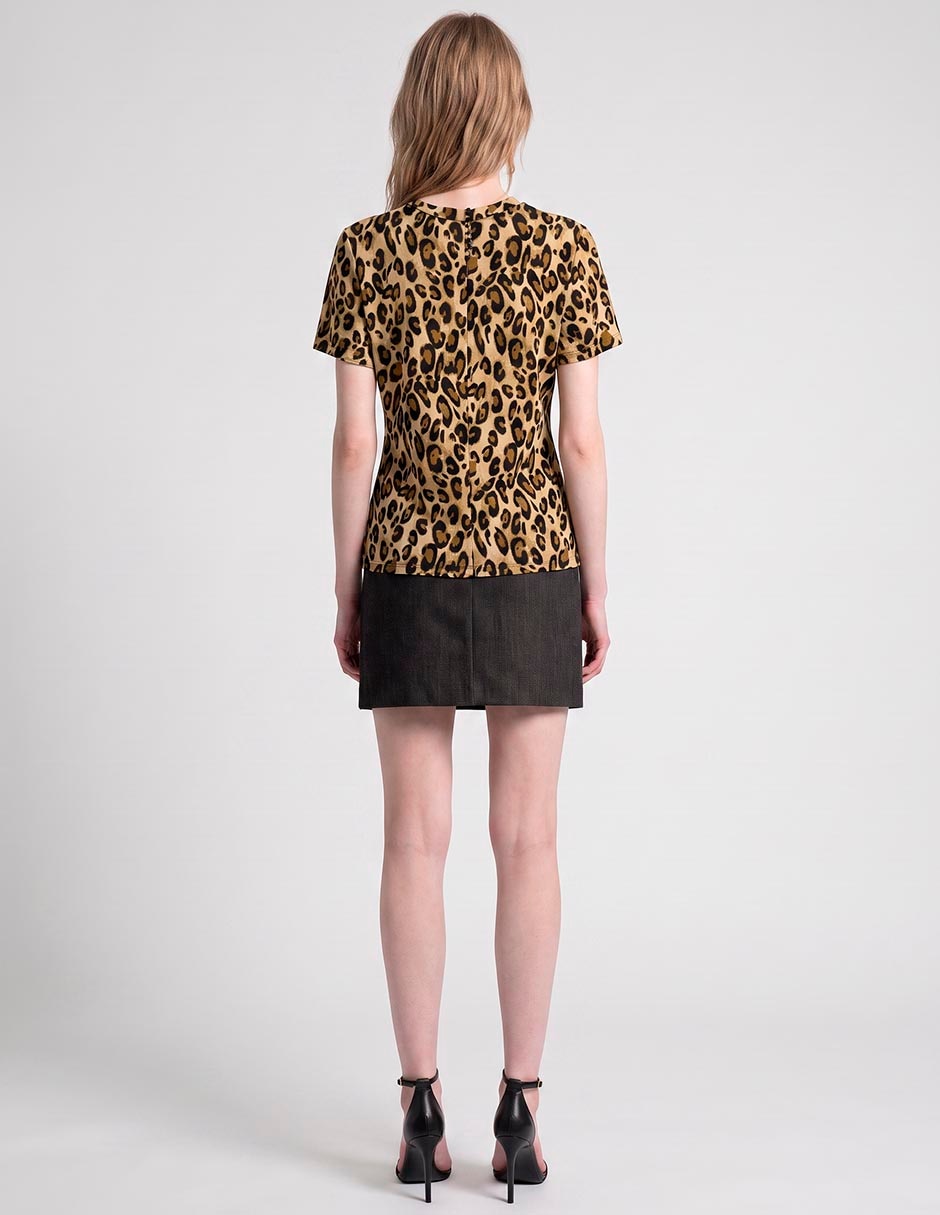 Playera manga corta para mujer 2