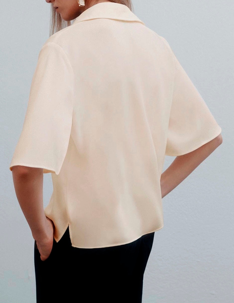 Blusa manga al codo para mujer 2