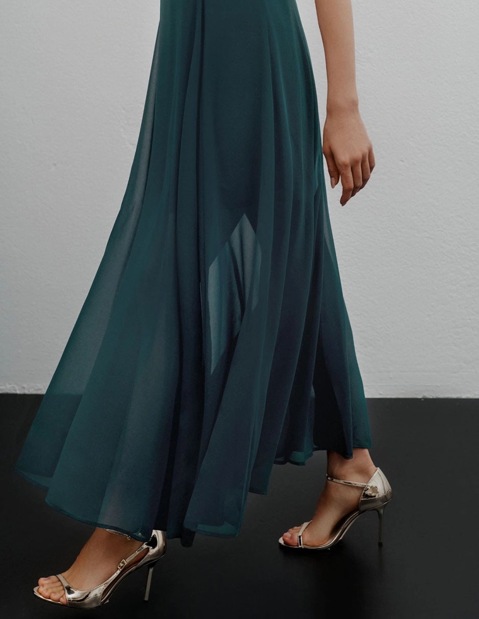 Vestido largo de fiesta para mujer 4