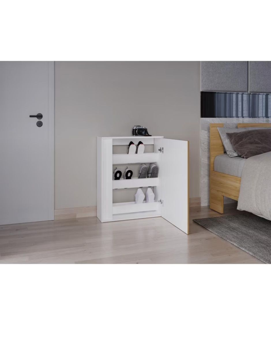 Zapatera armable mueble para 6 pares de zapatos 2