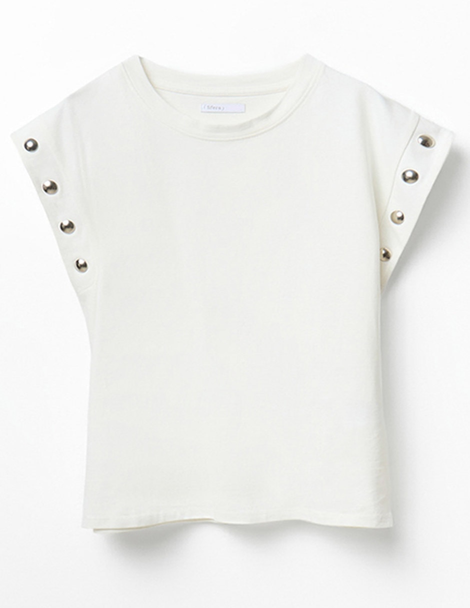 Playera manga corta cuello redondo mujer 5