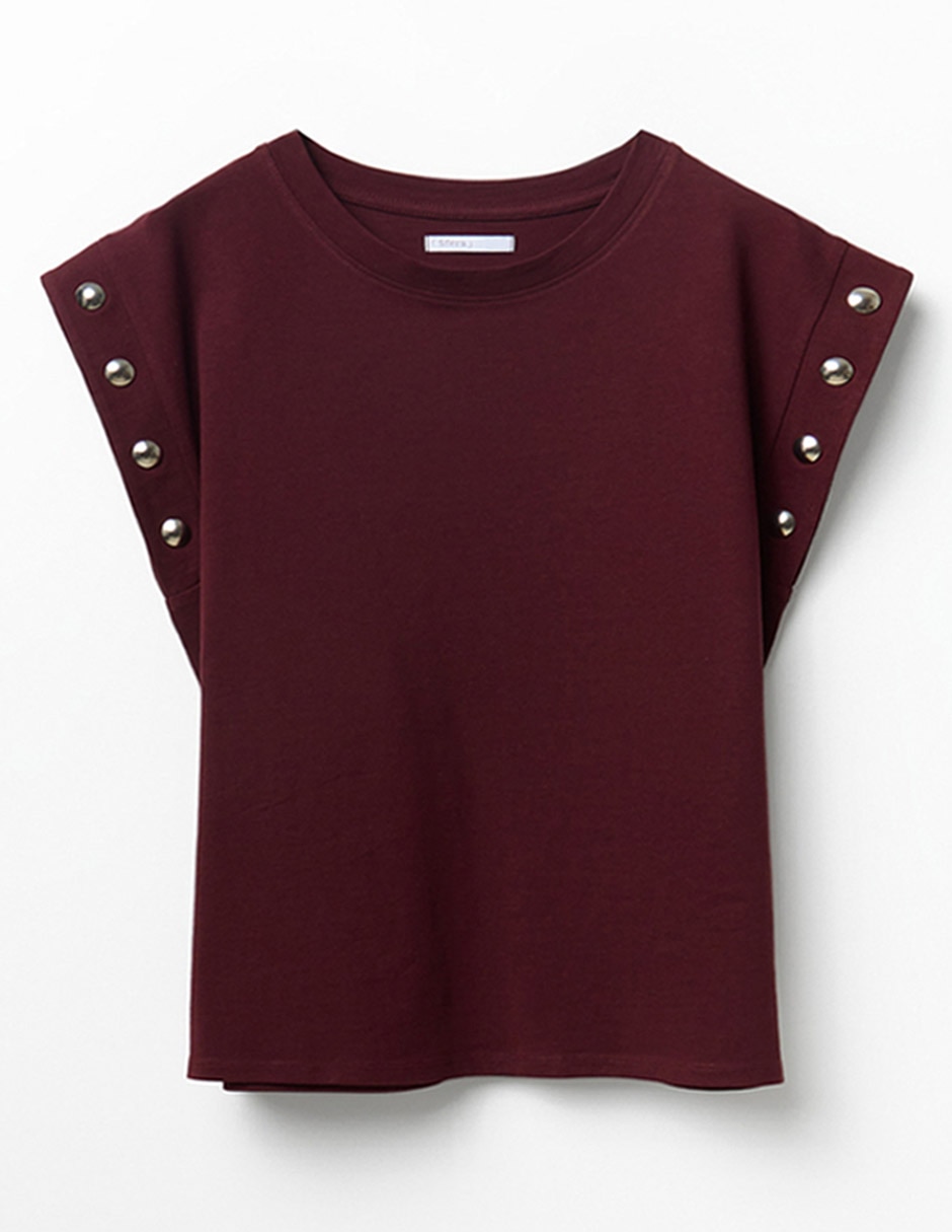 Playera manga corta cuello redondo para mujer 2