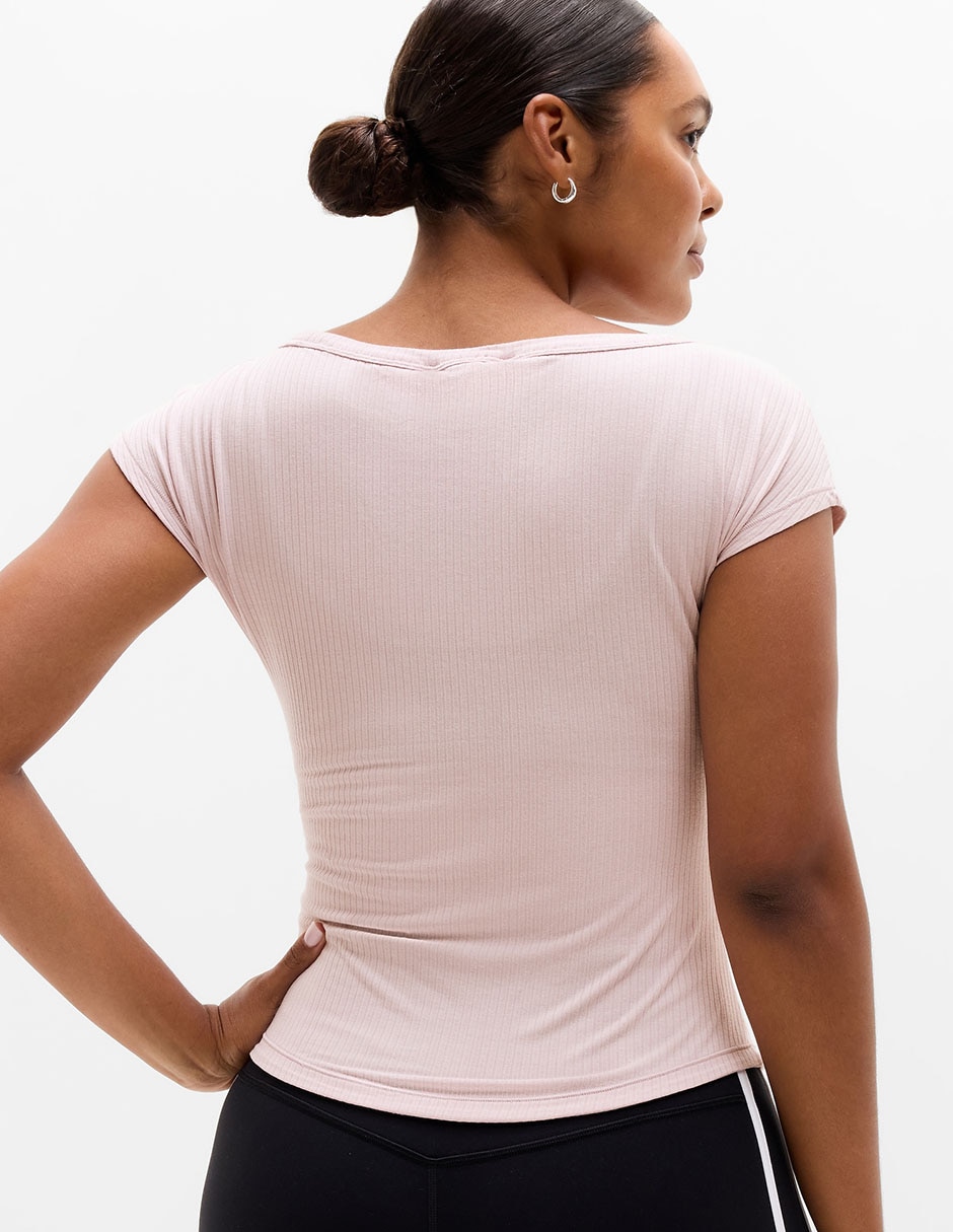 Playera manga corta para mujer 6