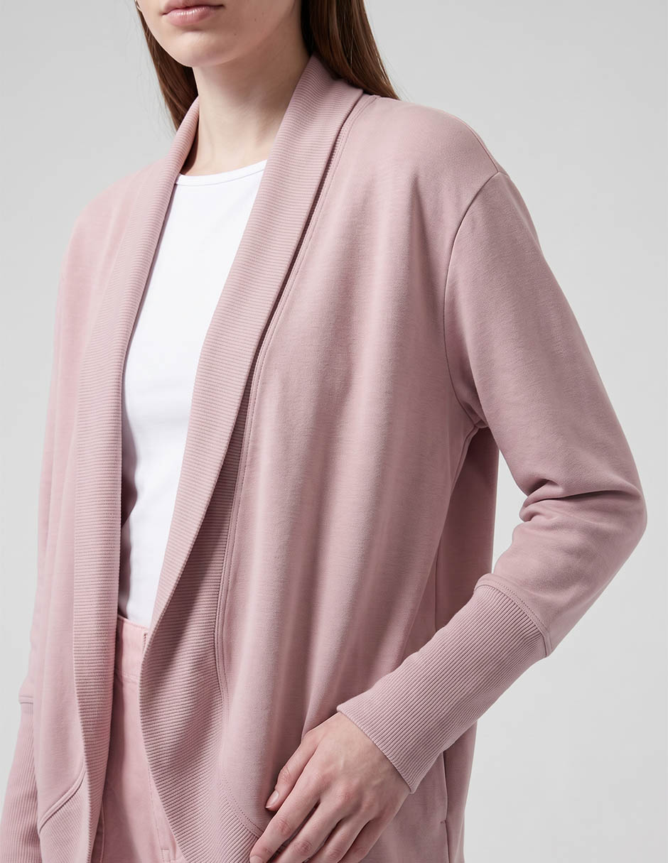 Suéter athleta cuello abierto para mujer