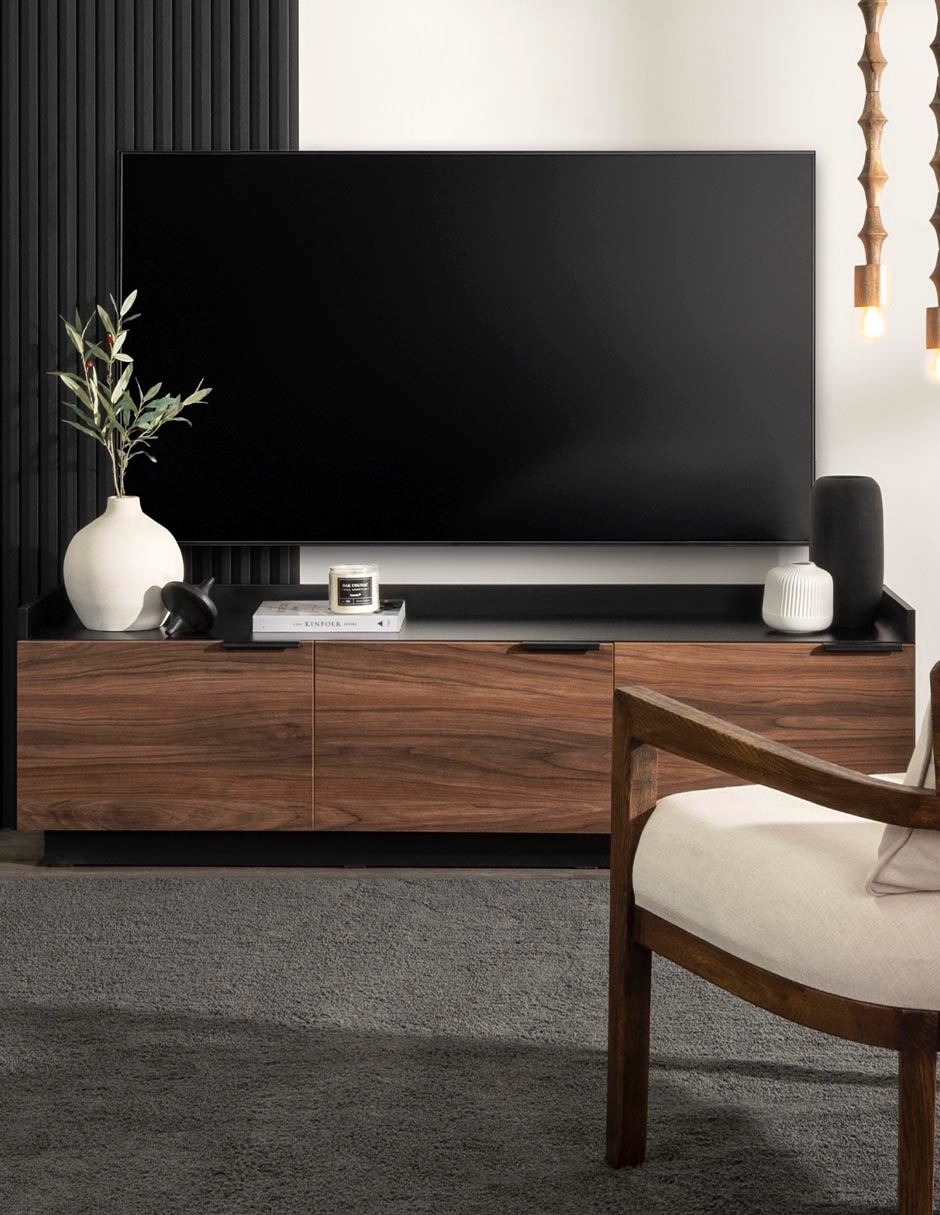 Mueble de tv armable becan cantia de mdf