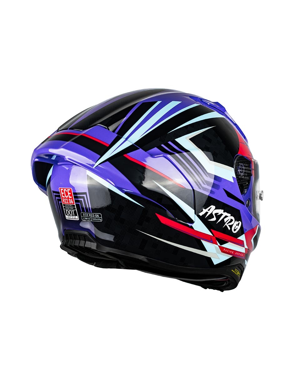 Casco Cerrado para Motorsport ASTRO BIKER para Unisex