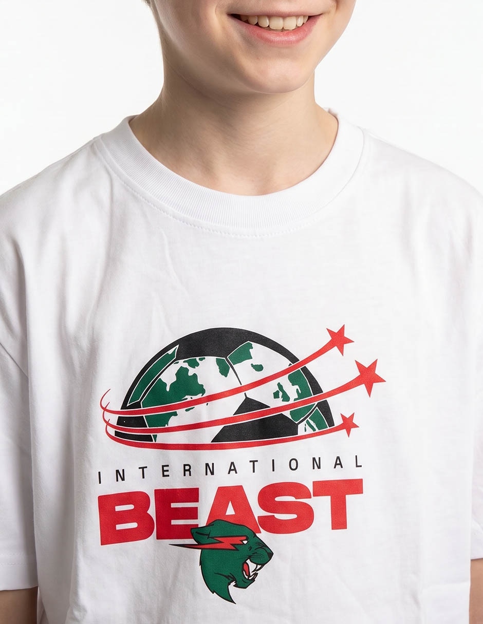 Playera mr beast para niño