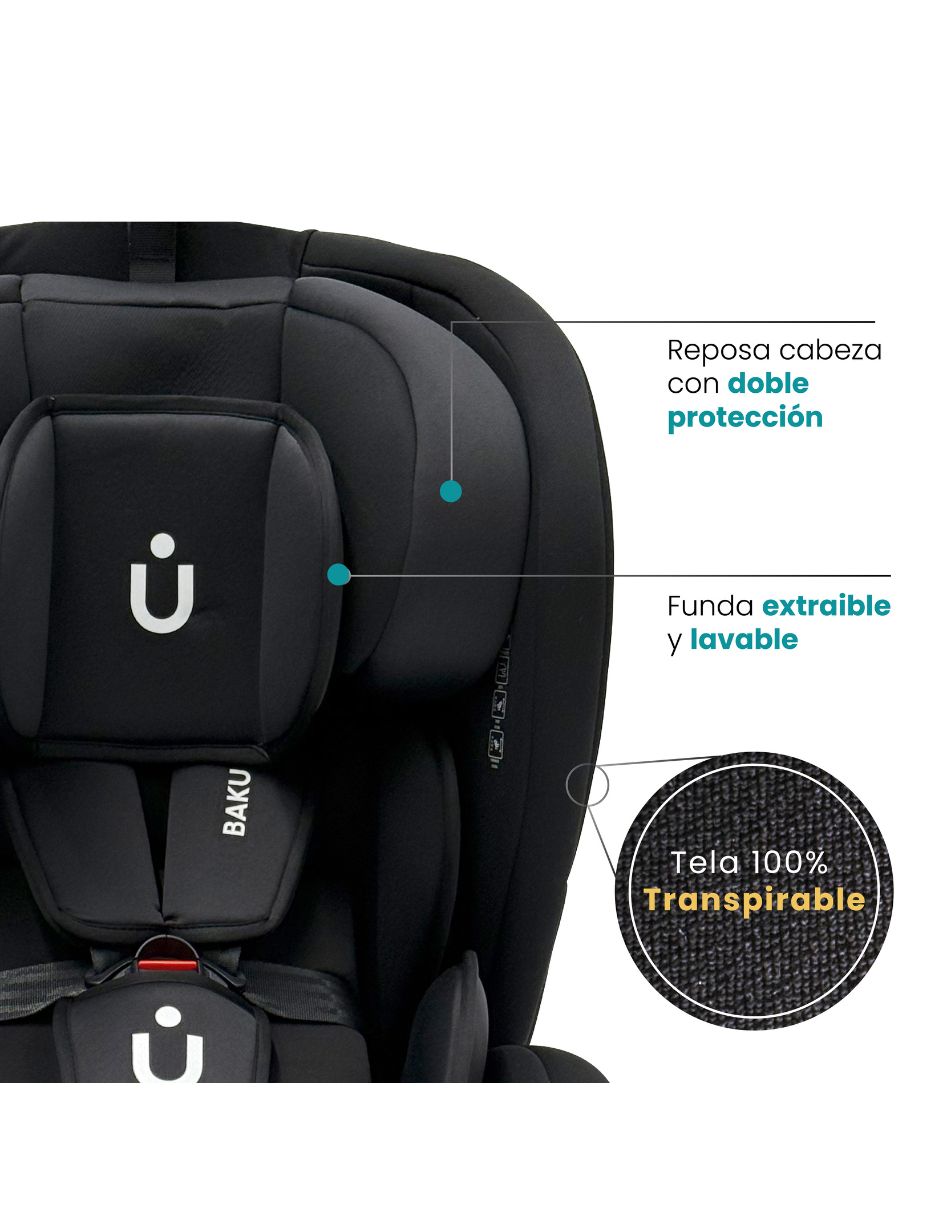 Autoasiento Baku 360 3