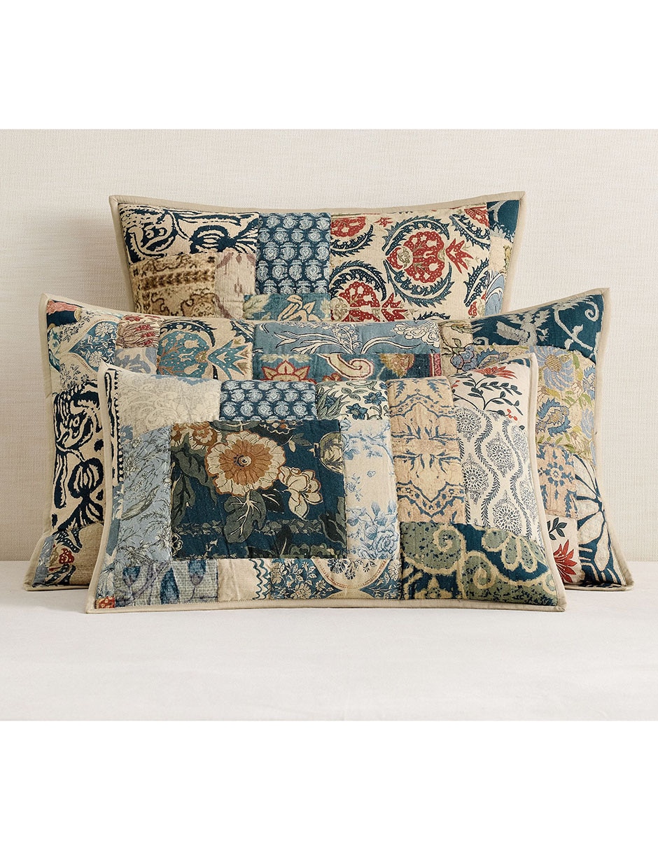 Funda para almohada Valentina Patchwork 2