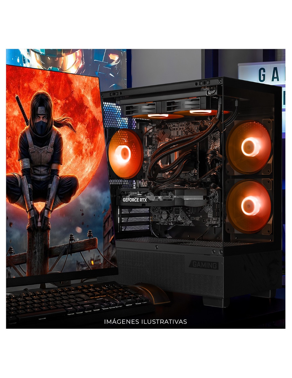 Computadora gamer Xtreme Pc Gaming XTMSII716GB55060MPPB 27 pulgadas Full Hd Intel Core I7 Nvidia Geforce RTX 5060 16 GB RAM 1 TB SSD