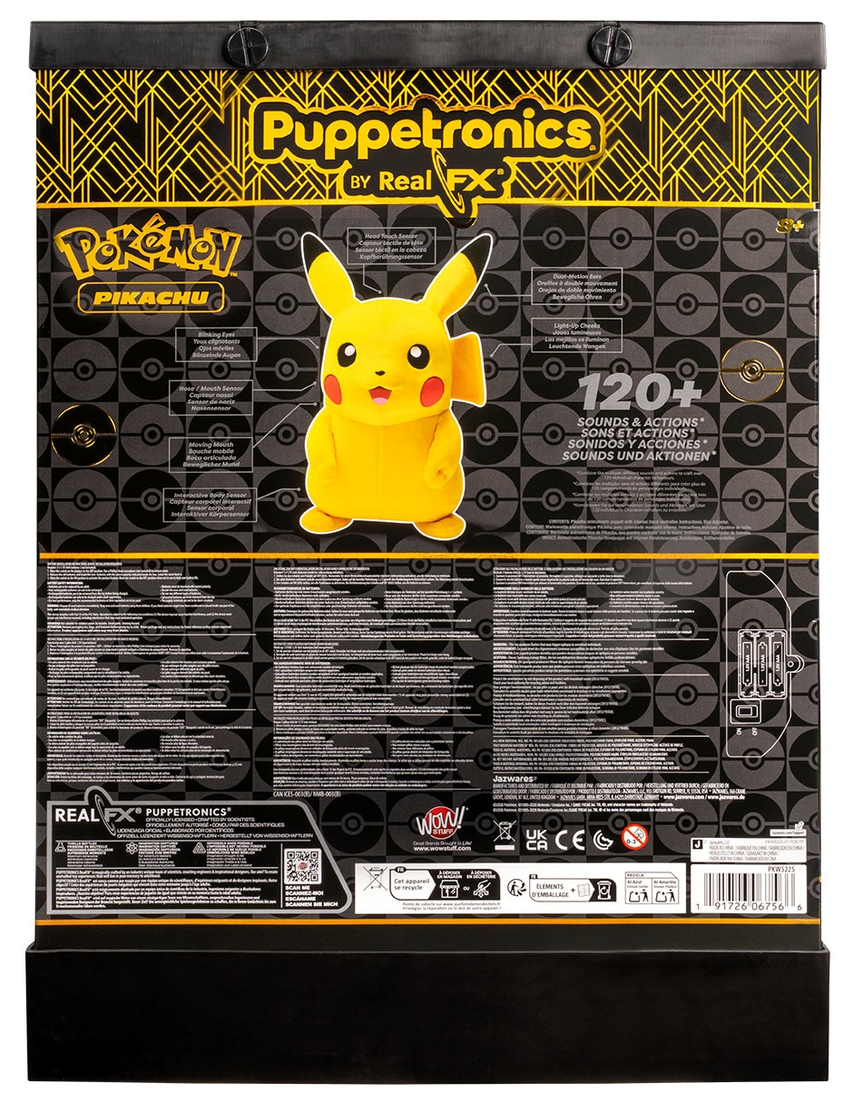 Peluche de Pikachu Puppetronics de 43 cm 8
