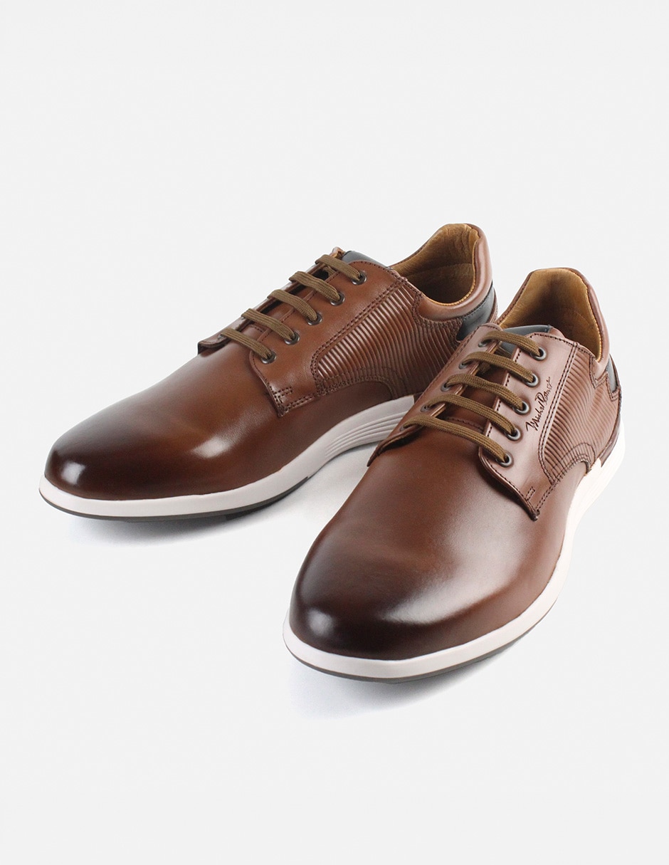 Tenis de piel Michel Domit para hombre