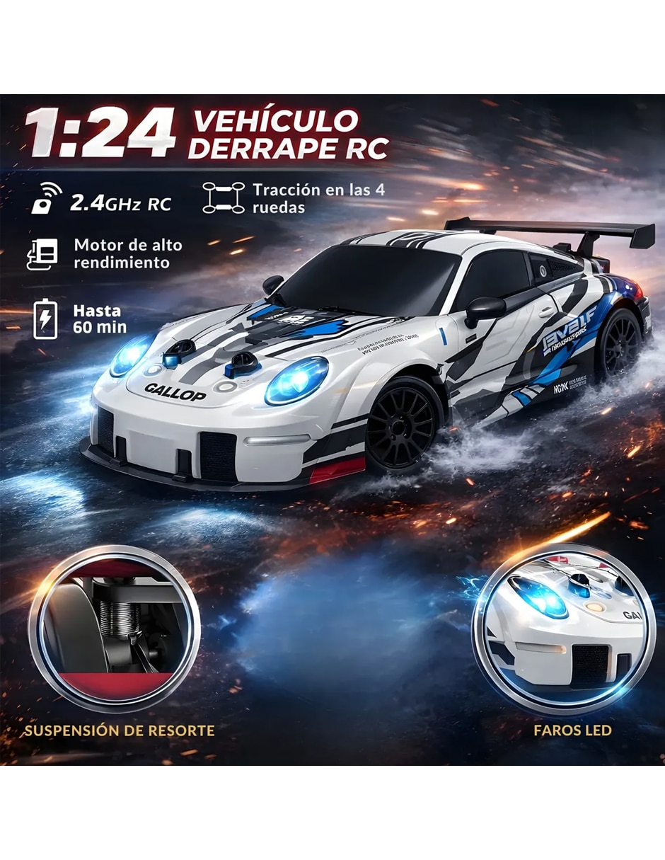 Carro radio control fpv mr. Gadgets sin modelo