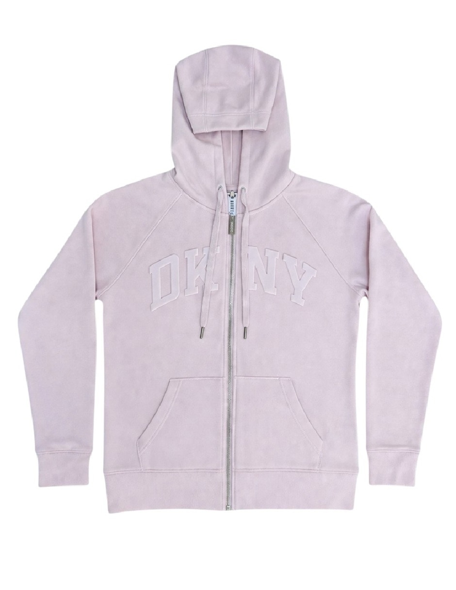 Sudadera con capucha y bolsa DKNY para mujer