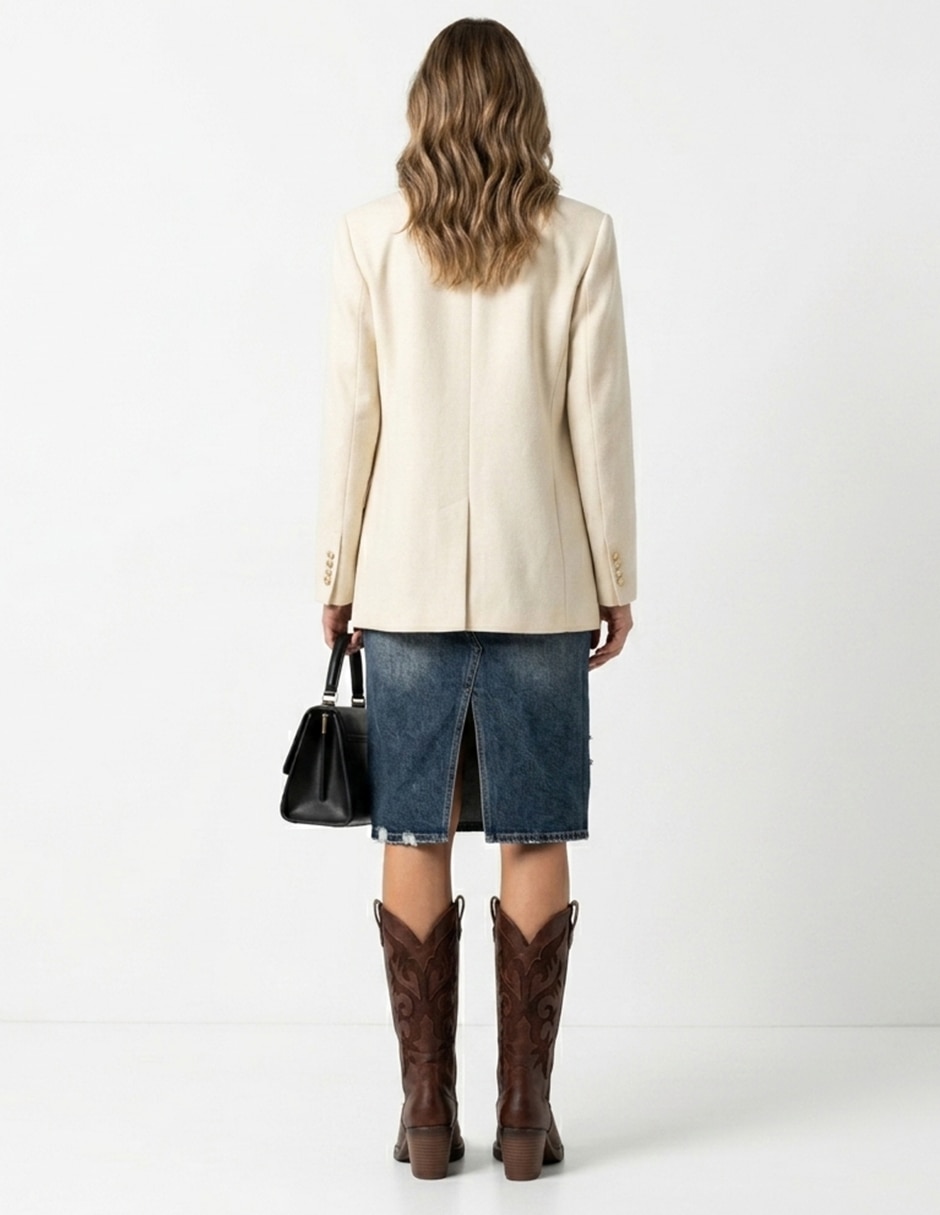 Bota cowboy a la rodilla Cowboy para mujer 2