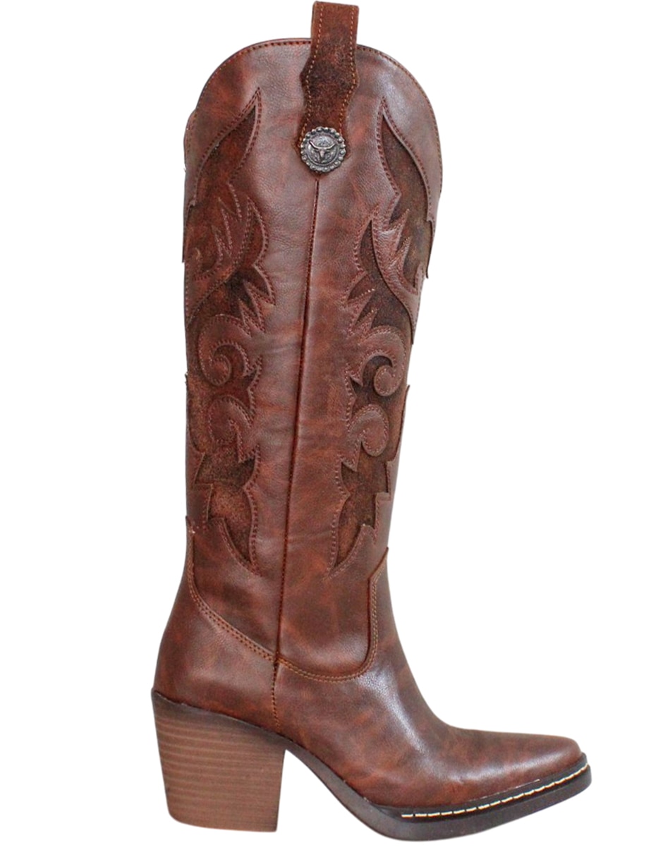 Bota cowboy a la rodilla Cowboy para mujer 7