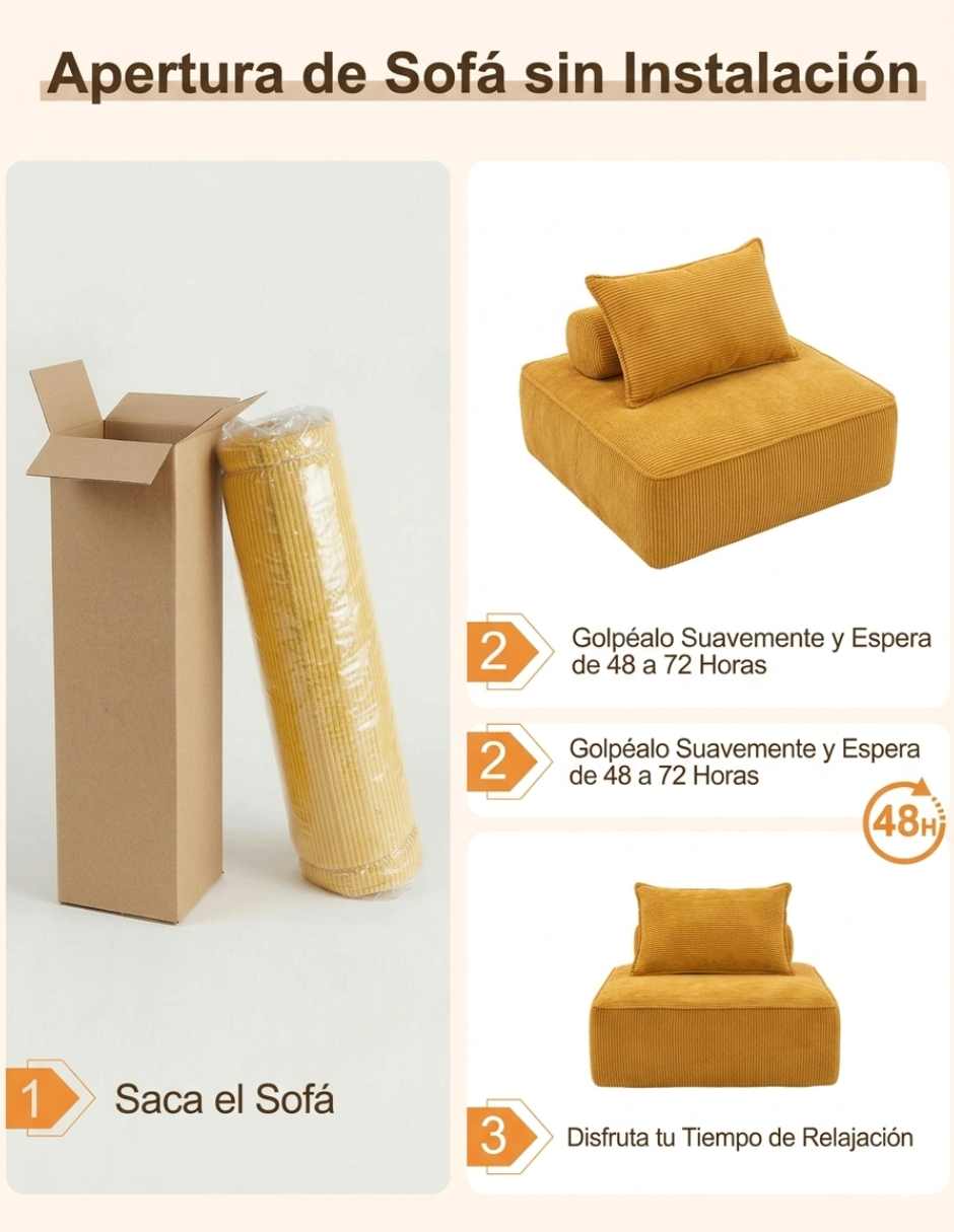Sillón Ziva Corduroy Gomyhome
