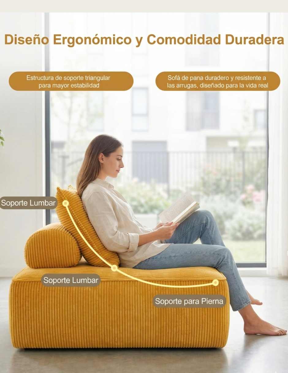 Sillón Ziva Corduroy Gomyhome