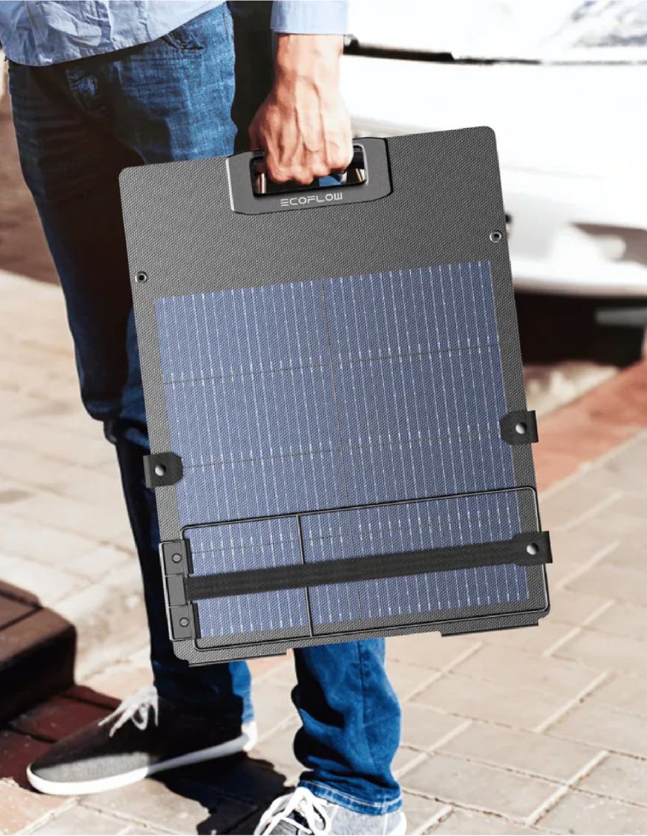 Panel solar monocristalino Ecoflow 110 W set de 8