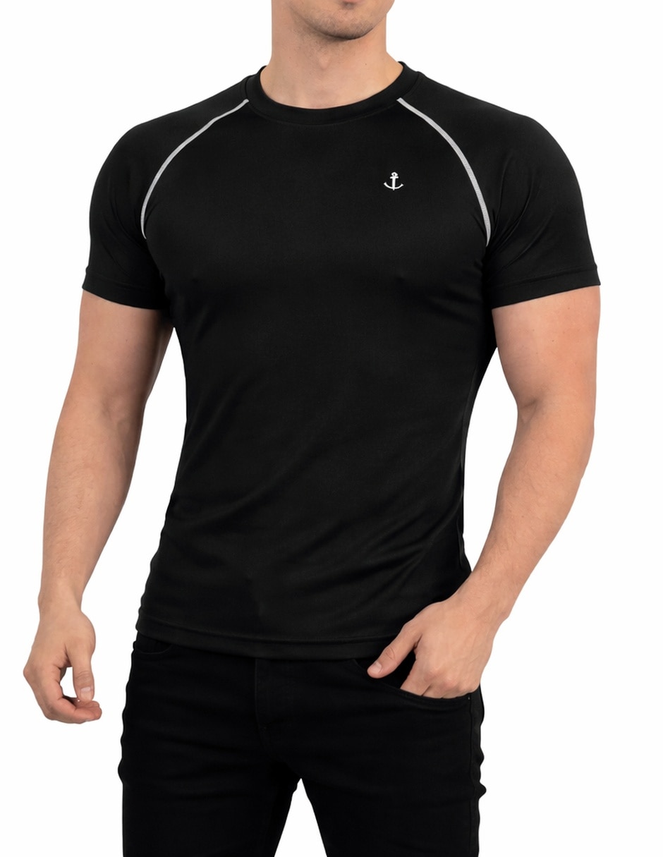 Playera Heritage Slim cuello Redondo para hombre 1
