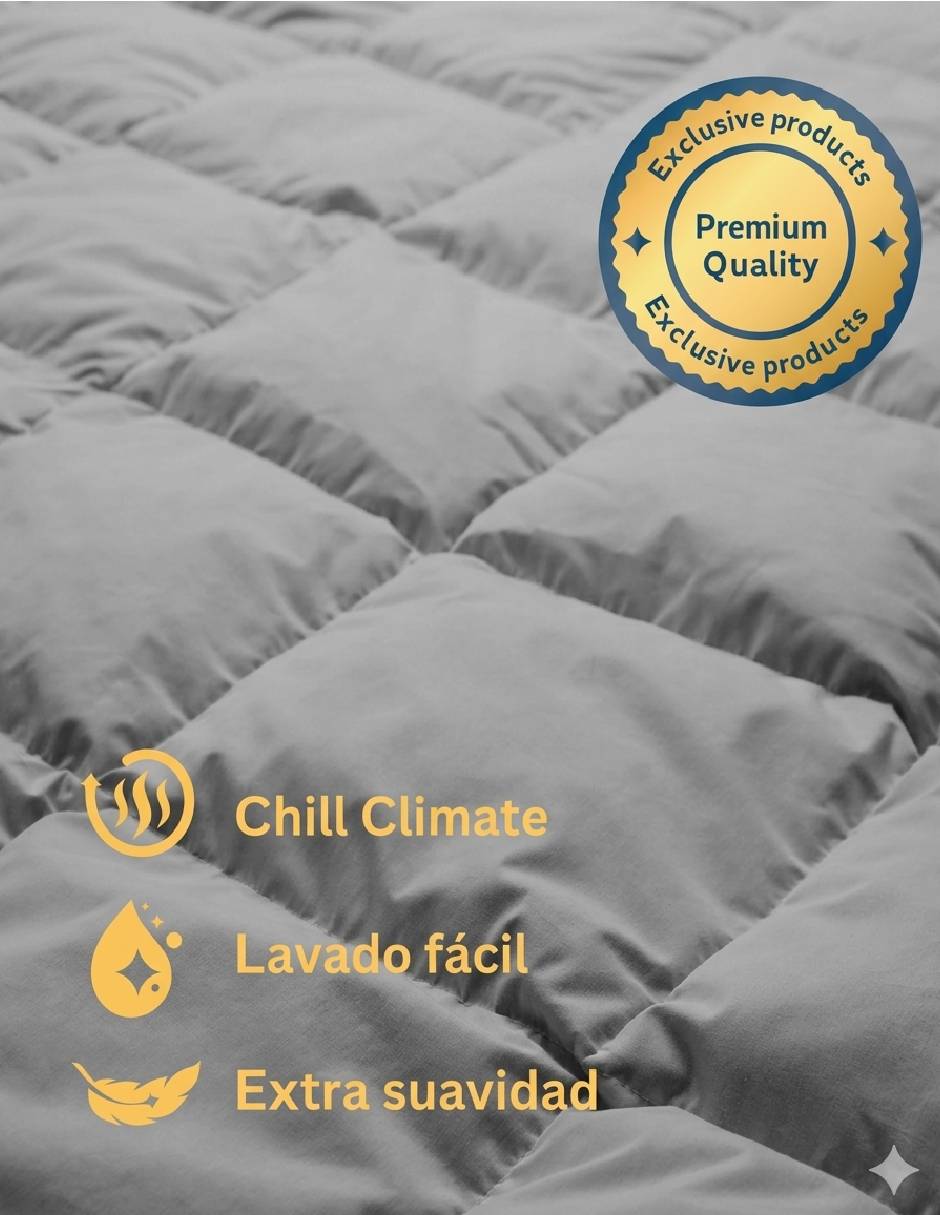 Protector de colchón Laila Comfort Cloud Sleep Acolchado impermeable