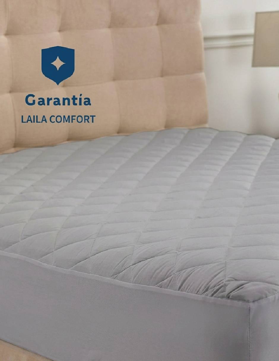 Protector de colchón Laila Comfort Cloud Sleep Acolchado impermeable