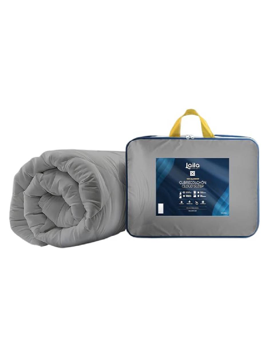 Protector de colchón Laila Comfort Cloud Sleep Acolchado impermeable