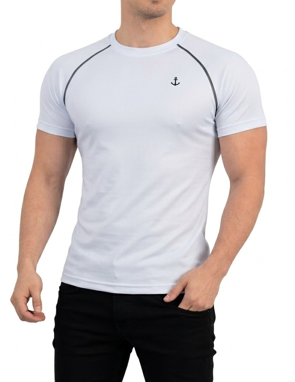 Playera Heritage Slim cuello Redondo para hombre