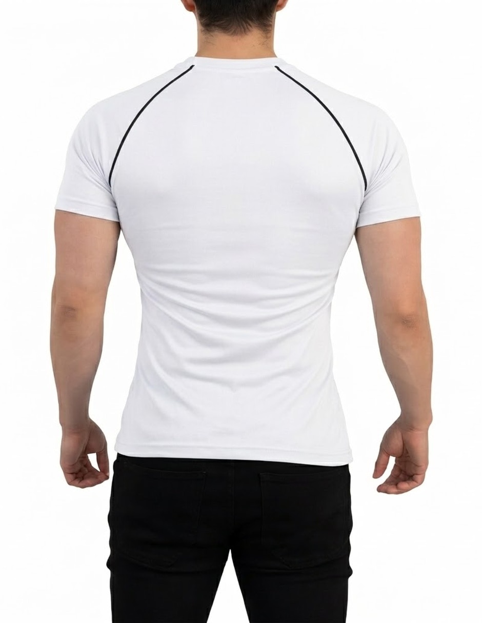 Playera Heritage Slim cuello redondo para hombre 3