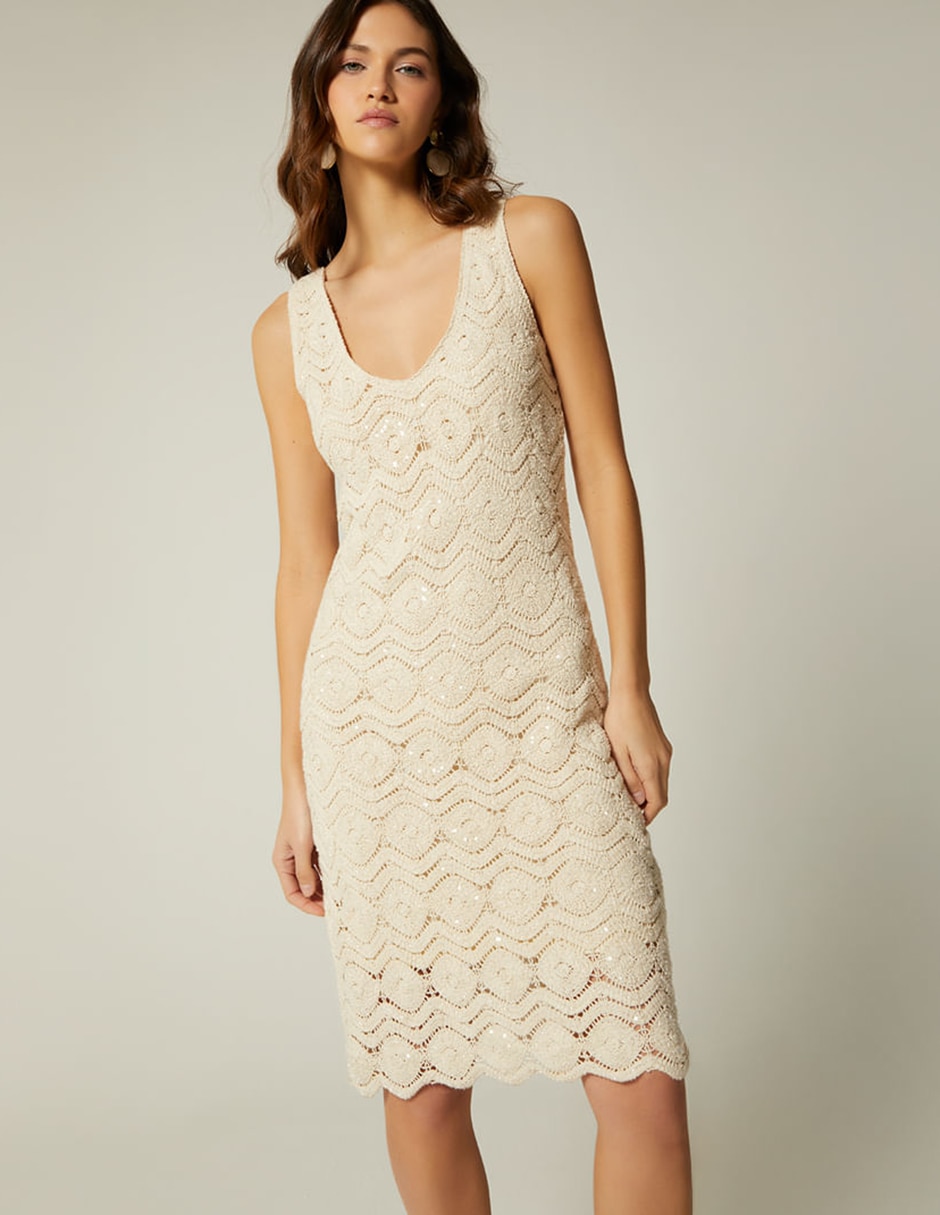 Vestido a la rodilla casual Studio F para mujer