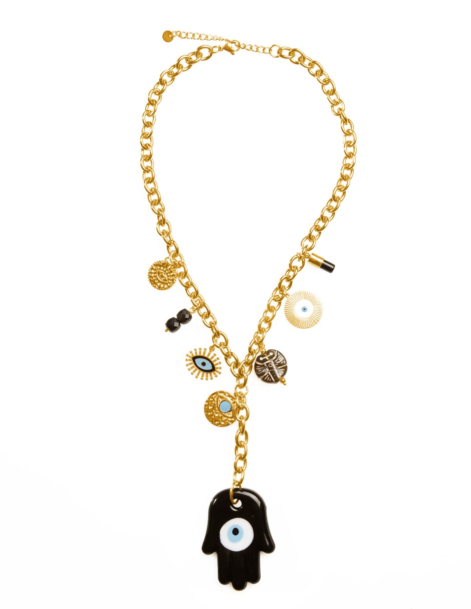 Collar de mano de Fátima Yoiko Aura