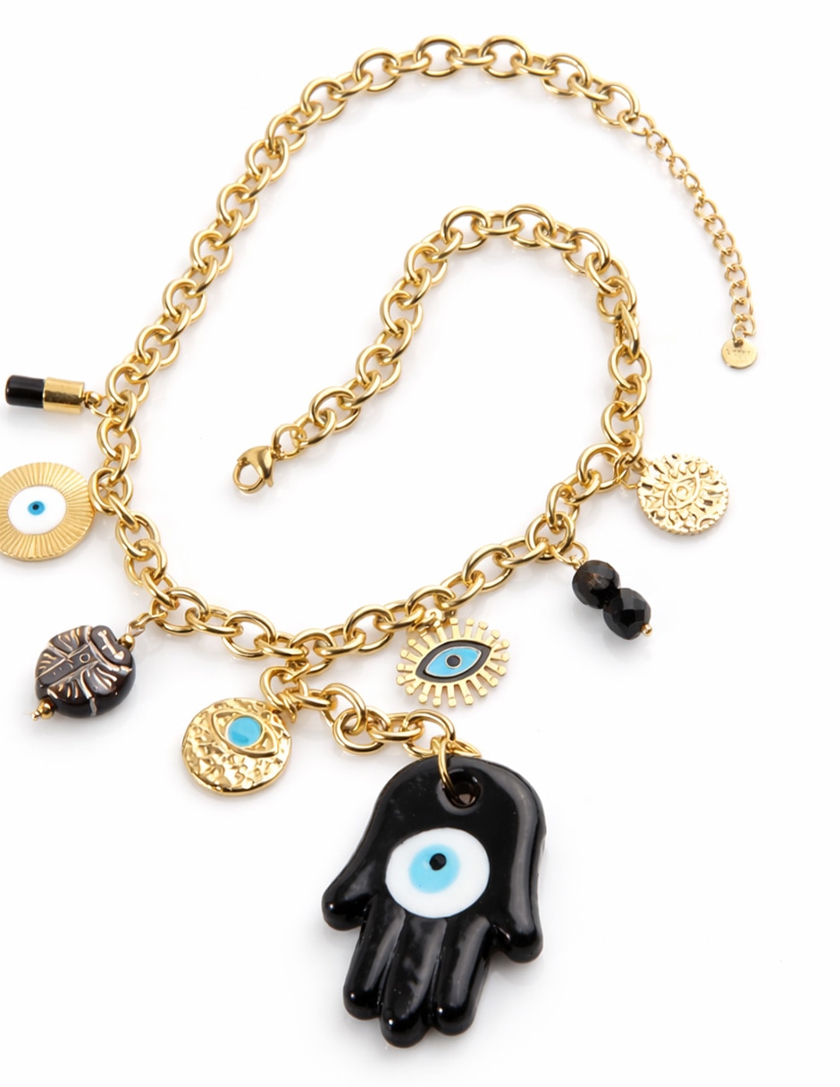 Collar de mano de Fátima Yoiko Aura