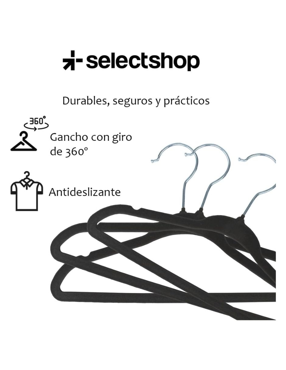 Gancho infantil ?Selectshop de terciopelo 50 piezas