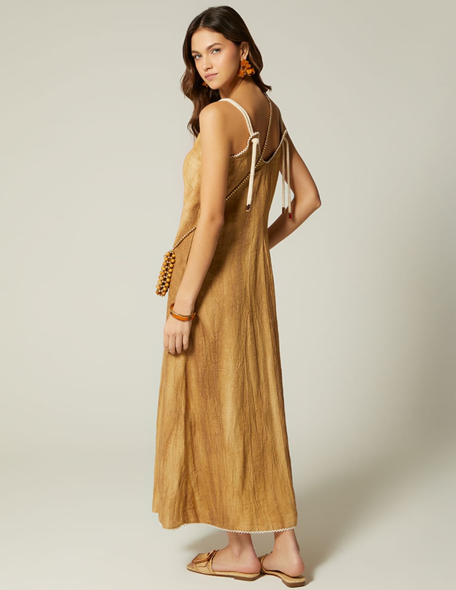 Vestido largo Studio F para mujer